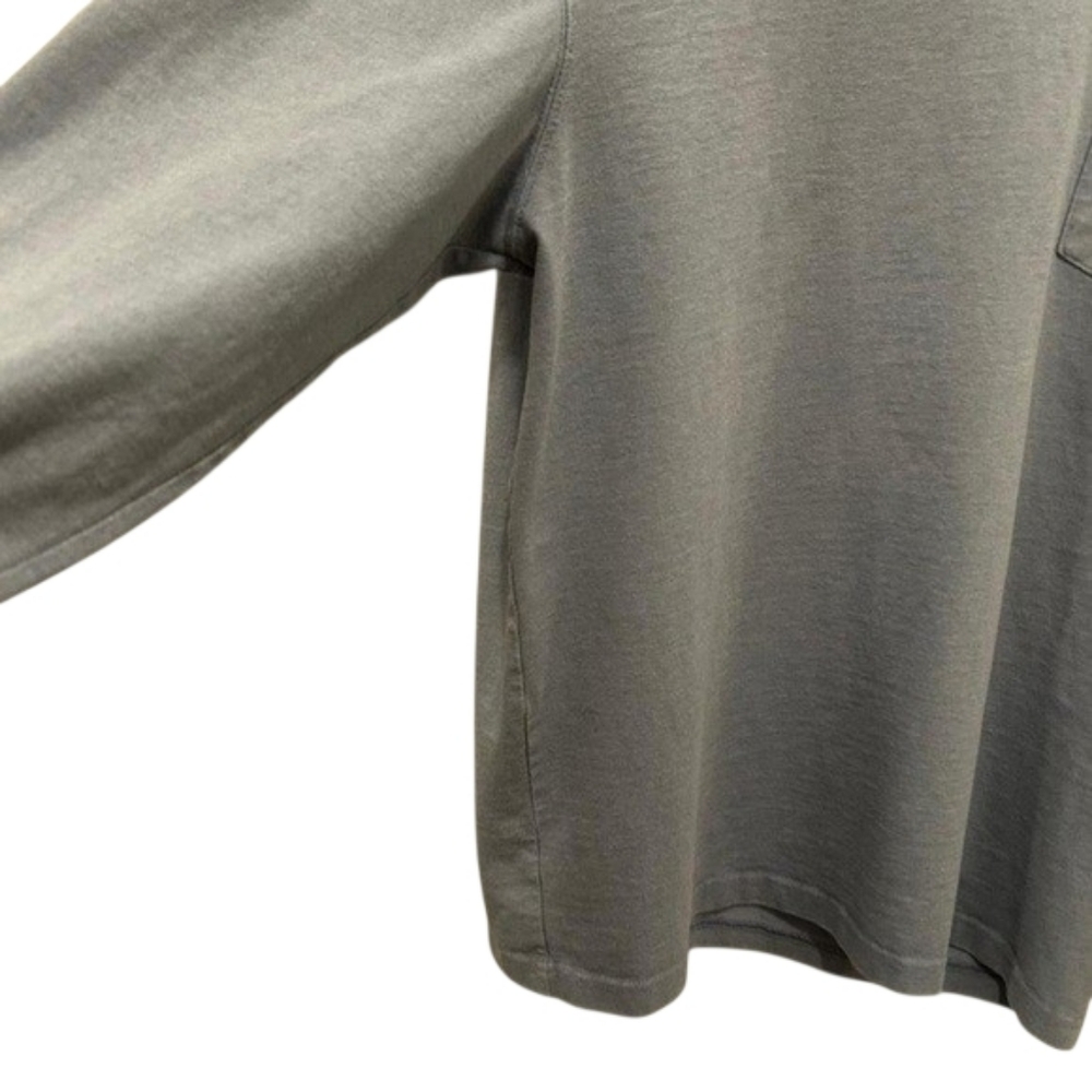 Carhartt Carbon Heather Loose Fit Pocket Long Sleeve Tee M Thrashed Streetwear - Picture 3 of 10